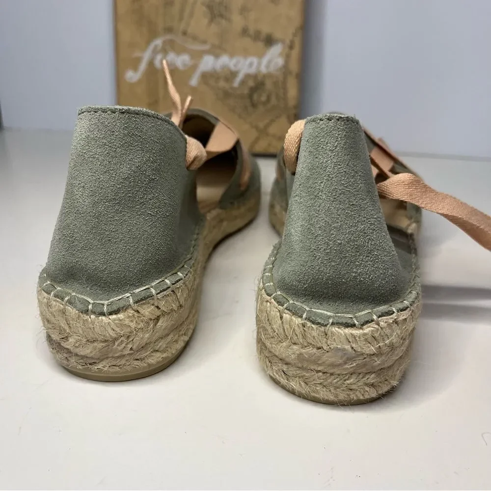 Free People‎ Heat Wave Wrap Ballet Inspired Espadrilles New in Box